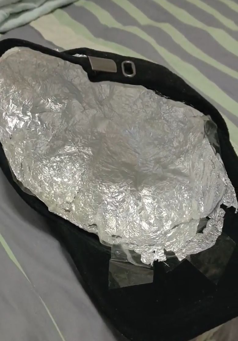 有组织纠缠犯罪脑控受害者制作锡纸帽不管用