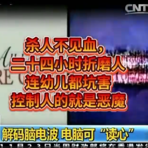央视13台 报道“脑控”