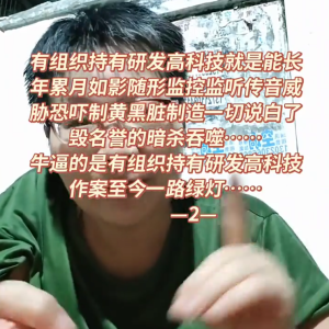 脑控受害者 江有凤《视频》