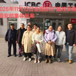 2025年11月12日全国部分脑控受害者；国安部集体报案